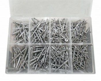 Assorted Stainless Steel Rivets (500)